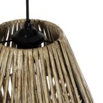 GLOBOSTAR® CASTILLO 205-0046 Boho Κρεμαστό Φωτιστικό Οροφής με Ντουί 1 x E27 AC 220-240V IP20 - Μπεζ - M26 x Π26 x Υ36cm - Image 10