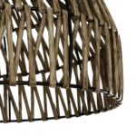 GLOBOSTAR® ARANCIA 205-0047 Boho Κρεμαστό Φωτιστικό Οροφής με Ντουί 1 x E27 AC 220-240V IP20 - Μπεζ - M35 x Π35 x Υ26cm - Image 8