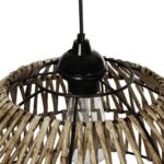 GLOBOSTAR® ARANCIA 205-0047 Boho Κρεμαστό Φωτιστικό Οροφής με Ντουί 1 x E27 AC 220-240V IP20 - Μπεζ - M35 x Π35 x Υ26cm - Image 10
