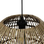 GLOBOSTAR® KEGEL 205-0048 Boho Κρεμαστό Φωτιστικό Οροφής με Ντουί 1 x E27 AC 220-240V IP20 - Μπεζ - M46 x Π46 x Υ35cm - Image 10