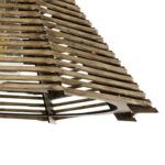 GLOBOSTAR® MEGALISTO 205-0051 Boho Κρεμαστό Φωτιστικό Οροφής με Ντουί 1 x E27 AC 220-240V IP20 - Καφέ- M40 x Π40 x Υ26cm - Image 8