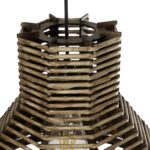 GLOBOSTAR® MEGALISTO 205-0051 Boho Κρεμαστό Φωτιστικό Οροφής με Ντουί 1 x E27 AC 220-240V IP20 - Καφέ- M40 x Π40 x Υ26cm - Image 10