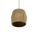 GLOBOSTAR® CONE 205-0057 Boho Κρεμαστό Φωτιστικό Οροφής με Ντουί 1 x E27 AC 220-240V IP20 - Μπεζ - M38 x Π38 x Υ34cm - Image 6