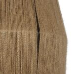 GLOBOSTAR® CONE 205-0057 Boho Κρεμαστό Φωτιστικό Οροφής με Ντουί 1 x E27 AC 220-240V IP20 - Μπεζ - M38 x Π38 x Υ34cm - Image 9