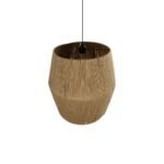 GLOBOSTAR® CONE 205-0058 Boho Κρεμαστό Φωτιστικό Οροφής με Ντουί 1 x E27 AC 220-240V IP20 - Μπεζ - M55 x Π55 x Υ50cm - Image 7