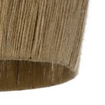 GLOBOSTAR® CONE 205-0058 Boho Κρεμαστό Φωτιστικό Οροφής με Ντουί 1 x E27 AC 220-240V IP20 - Μπεζ - M55 x Π55 x Υ50cm - Image 8