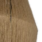 GLOBOSTAR® CONE 205-0058 Boho Κρεμαστό Φωτιστικό Οροφής με Ντουί 1 x E27 AC 220-240V IP20 - Μπεζ - M55 x Π55 x Υ50cm - Image 9