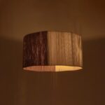 GLOBOSTAR® TAG 205-0060 Boho Κρεμαστό Φωτιστικό Οροφής με Ντουί 1 x E27 AC 220-240V IP20 - Μπεζ & Καφέ - M60 x Π60 x 35cm - Image 3