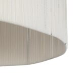 GLOBOSTAR® TAG 205-0060 Boho Κρεμαστό Φωτιστικό Οροφής με Ντουί 1 x E27 AC 220-240V IP20 - Μπεζ & Καφέ - M60 x Π60 x 35cm - Image 6