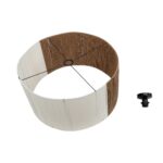 GLOBOSTAR® TAG 205-0060 Boho Κρεμαστό Φωτιστικό Οροφής με Ντουί 1 x E27 AC 220-240V IP20 - Μπεζ & Καφέ - M60 x Π60 x 35cm - Image 8