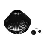 GLOBOSTAR® NUI 205-0062 Boho Κρεμαστό Φωτιστικό Οροφής με Ντουί 1 x E27 AC 220-240V IP20 - Μαύρο - M60 x Π60 x Υ41cm - Image 12