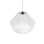 GLOBOSTAR® NUI 205-0064 Boho Κρεμαστό Φωτιστικό Οροφής με Ντουί 1 x E27 AC 220-240V IP20 - Λευκό - M60 x Π60 x Υ41cm - Image 7