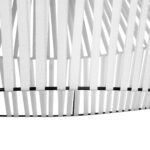 GLOBOSTAR® NUI 205-0064 Boho Κρεμαστό Φωτιστικό Οροφής με Ντουί 1 x E27 AC 220-240V IP20 - Λευκό - M60 x Π60 x Υ41cm - Image 8