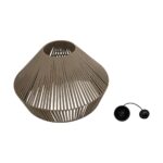 GLOBOSTAR® NUI 205-0068 Boho Κρεμαστό Φωτιστικό Οροφής με Ντουί 1 x E27 AC 220-240V IP20 - Μπεζ - M60 x Π60 x Υ41cm - Image 12