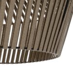 GLOBOSTAR® NUI 205-0068 Boho Κρεμαστό Φωτιστικό Οροφής με Ντουί 1 x E27 AC 220-240V IP20 - Μπεζ - M60 x Π60 x Υ41cm - Image 8