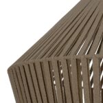 GLOBOSTAR® NUI 205-0068 Boho Κρεμαστό Φωτιστικό Οροφής με Ντουί 1 x E27 AC 220-240V IP20 - Μπεζ - M60 x Π60 x Υ41cm - Image 9