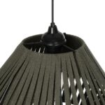 GLOBOSTAR® NUI 205-0069 Boho Κρεμαστό Φωτιστικό Οροφής με Ντουί 1 x E27 AC 220-240V IP20 - Πρασίνο - M36 x Π36 x Υ27cm - Image 10