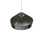 GLOBOSTAR® NUI 205-0070 Boho Κρεμαστό Φωτιστικό Οροφής με Ντουί 1 x E27 AC 220-240V IP20 - Πρασίνο - M60 x Π60 x Υ41cm - Image 6