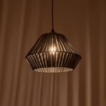 GLOBOSTAR® NUI 205-0071 Boho Κρεμαστό Φωτιστικό Οροφής με Ντουί 1 x E27 AC 220-240V IP20 - Μπλε - M36 x Π36 x Υ27cm - Image 3