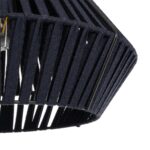 GLOBOSTAR® NUI 205-0071 Boho Κρεμαστό Φωτιστικό Οροφής με Ντουί 1 x E27 AC 220-240V IP20 - Μπλε - M36 x Π36 x Υ27cm - Image 8