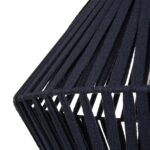 GLOBOSTAR® NUI 205-0071 Boho Κρεμαστό Φωτιστικό Οροφής με Ντουί 1 x E27 AC 220-240V IP20 - Μπλε - M36 x Π36 x Υ27cm - Image 9