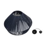 GLOBOSTAR® NUI 205-0072 Boho Κρεμαστό Φωτιστικό Οροφής με Ντουί 1 x E27 AC 220-240V IP20 - Μπλε - M60 x Π60 x Υ41cm - Image 12