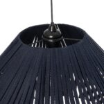 GLOBOSTAR® NUI 205-0072 Boho Κρεμαστό Φωτιστικό Οροφής με Ντουί 1 x E27 AC 220-240V IP20 - Μπλε - M60 x Π60 x Υ41cm - Image 10