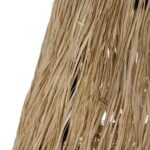 GLOBOSTAR® HERBE 205-0073 Boho Κρεμαστό Φωτιστικό Οροφής με Ντουί 1 x E27 AC 220-240V IP20 - Μπεζ - M30 x Π30 x Υ40cm - Image 10