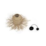 GLOBOSTAR® ROKA 205-0076 Boho Κρεμαστό Φωτιστικό Οροφής με Ντουί 1 x E27 AC 220-240V IP20 - Μπεζ - M25 x Π25 x Υ45cm - Image 13