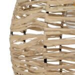 GLOBOSTAR® ROKA 205-0076 Boho Κρεμαστό Φωτιστικό Οροφής με Ντουί 1 x E27 AC 220-240V IP20 - Μπεζ - M25 x Π25 x Υ45cm - Image 10