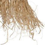 GLOBOSTAR® RIKTA 205-0077 Boho Κρεμαστό Φωτιστικό Οροφής με Ντουί 1 x E27 AC 220-240V IP20 - Μπεζ - M20 x Π20 x Υ30cm - Image 8