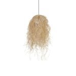 GLOBOSTAR® PIOVERE 205-0078 Boho Κρεμαστό Φωτιστικό Οροφής με Ντουί 1 x E27 AC 220-240V IP20 - Μπεζ - M35 x Π35 x Υ70cm - Image 6
