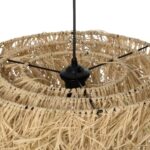 GLOBOSTAR® LIETUS 205-0079 Boho Κρεμαστό Φωτιστικό Οροφής με Ντουί 1 x E27 AC 220-240V IP20 - Μπεζ - M45 x Π45 x Υ50cm - Image 10