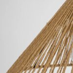 GLOBOSTAR® FUNIS 205-0084 Boho Κρεμαστό Φωτιστικό Οροφής με Ντουί 1 x E27 AC 220-240V IP20 - Μπεζ - M25 x Π25 x Υ16cm - Image 9