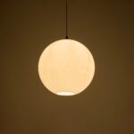 GLOBOSTAR® GABIA 206-0002 Μοντέρνο Κρεμαστό Φωτιστικό Οροφής με Ντουί 1 x E27 AC 220-240V IP20 - Λευκό - Μ40 x Π40 x Υ42cm - Image 3