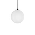 GLOBOSTAR® GABIA 206-0002 Μοντέρνο Κρεμαστό Φωτιστικό Οροφής με Ντουί 1 x E27 AC 220-240V IP20 - Λευκό - Μ40 x Π40 x Υ42cm - Image 5