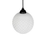 GLOBOSTAR® KEGEL 206-0004 Μοντέρνο Κρεμαστό Φωτιστικό Οροφής με Ντουί 1 x E27 AC 220-240V IP20 - Λευκό - Μ20 x Π20 x Υ20cm - Image 7