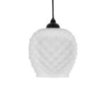 GLOBOSTAR® KEGEL 206-0005 Μοντέρνο Κρεμαστό Φωτιστικό Οροφής με Ντουί 1 x E27 AC 220-240V IP20 - Λευκό - Μ19 x Π19 x Υ19cm - Image 5