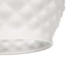 GLOBOSTAR® KEGEL 206-0005 Μοντέρνο Κρεμαστό Φωτιστικό Οροφής με Ντουί 1 x E27 AC 220-240V IP20 - Λευκό - Μ19 x Π19 x Υ19cm - Image 8