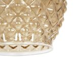 GLOBOSTAR® KEGEL 206-0007 Μοντέρνο Κρεμαστό Φωτιστικό Οροφής με Ντουί 1 x E27 AC 220-240V IP20 - Μελί - Μ19 x Π19 x Υ19cm - Image 8