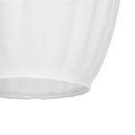 GLOBOSTAR® GURIA 206-0008 Μοντέρνο Κρεμαστό Φωτιστικό Οροφής με Ντουί 1 x E27 AC 220-240V IP20 - Λευκό - Μ19 x Π19 x Υ26cm - Image 8