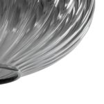 GLOBOSTAR® PERA 206-0010 Μοντέρνο Κρεμαστό Φωτιστικό Οροφής με Ντουί 1 x E27 AC 220-240V IP20 - Μαύρο Φιμέ - Μ30 x Π30 x Υ22cm - Image 8