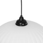 GLOBOSTAR® PERA 206-0011 Μοντέρνο Κρεμαστό Φωτιστικό Οροφής με Ντουί 1 x E27 AC 220-240V IP20 - Λευκό - Μ30 x Π30 x Υ22cm - Image 9