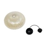 GLOBOSTAR® PERA 206-0012 Μοντέρνο Κρεμαστό Φωτιστικό Οροφής με Ντουί 1 x E27 AC 220-240V IP20 - Mελί - Μ30 x Π30 x Υ22cm - Image 11