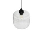 GLOBOSTAR® MELONI 206-0013 Μοντέρνο Κρεμαστό Φωτιστικό Οροφής με Ντουί 1 x E27 AC 220-240V IP20 - Διάφανο - Μ20 x Π20 x Υ24cm - Image 7