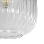 GLOBOSTAR® MELONI 206-0013 Μοντέρνο Κρεμαστό Φωτιστικό Οροφής με Ντουί 1 x E27 AC 220-240V IP20 - Διάφανο - Μ20 x Π20 x Υ24cm - Image 8