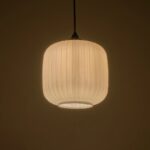 GLOBOSTAR® MELONI 206-0015 Μοντέρνο Κρεμαστό Φωτιστικό Οροφής με Ντουί 1 x E27 AC 220-240V IP20 - Λευκό - Μ20 x Π20 x Υ24cm - Image 3