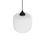 GLOBOSTAR® MELONI 206-0015 Μοντέρνο Κρεμαστό Φωτιστικό Οροφής με Ντουί 1 x E27 AC 220-240V IP20 - Λευκό - Μ20 x Π20 x Υ24cm - Image 7