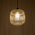 GLOBOSTAR® MELONI 206-0016 Μοντέρνο Κρεμαστό Φωτιστικό Οροφής με Ντουί 1 x E27 AC 220-240V IP20 - Mελί - Μ20 x Π20 x Υ24cm - Image 3