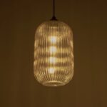 GLOBOSTAR® MELONI 206-0020 Μοντέρνο Κρεμαστό Φωτιστικό Οροφής με Ντουί 1 x E27 AC 220-240V IP20 - Mελί - Μ20 x Π20 x Υ38cm - Image 3